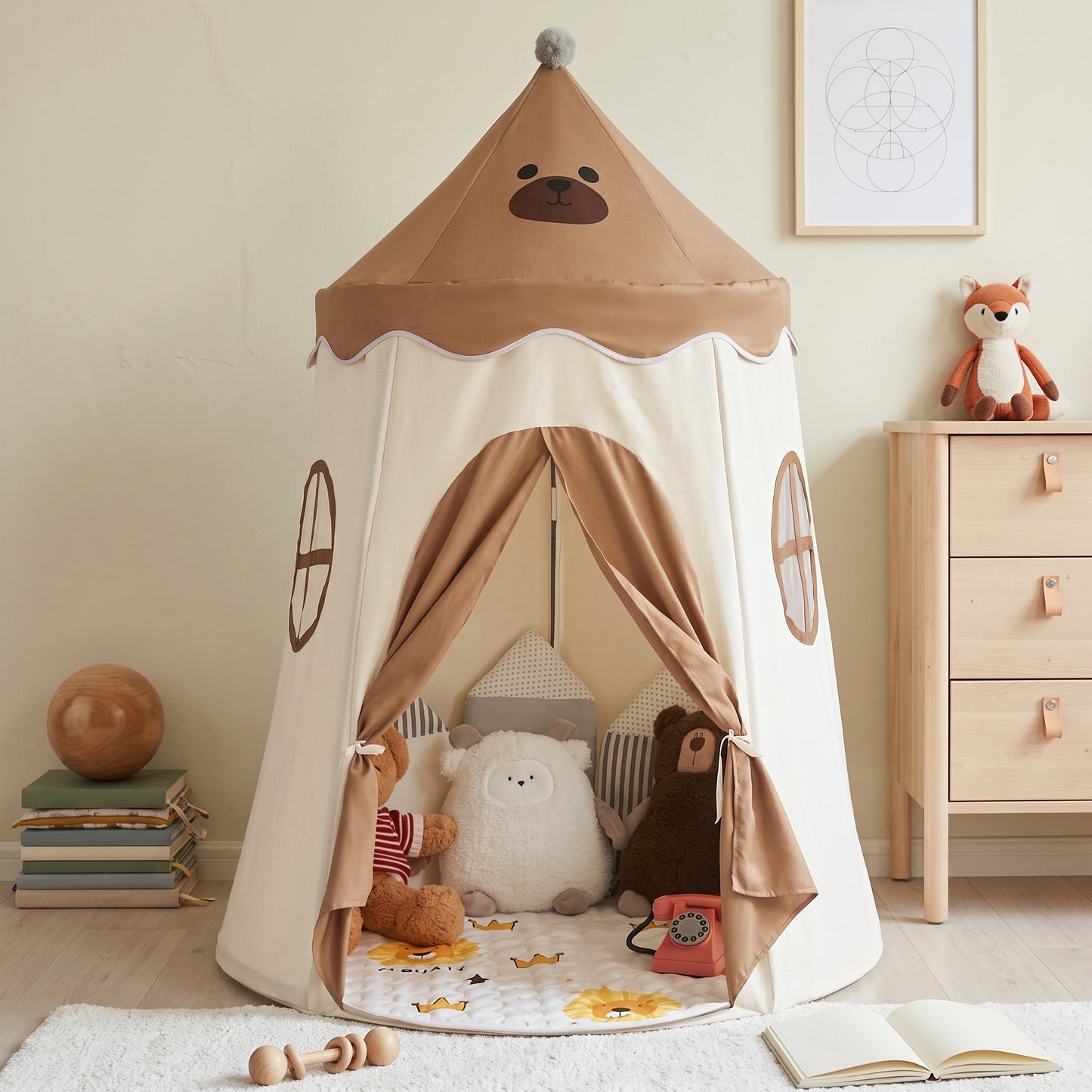 Little Manta Castle Kids Play Tent