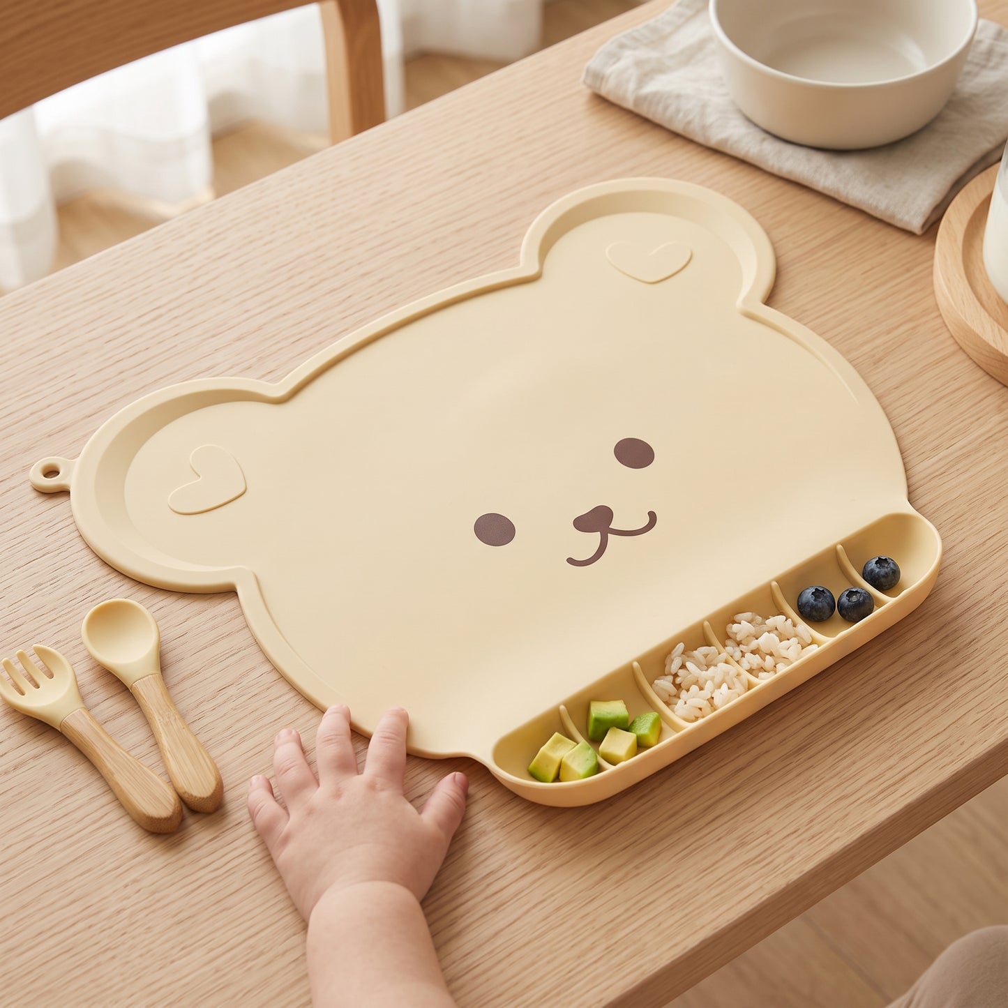 Little Manta Nordic Silicone Baby Placemat