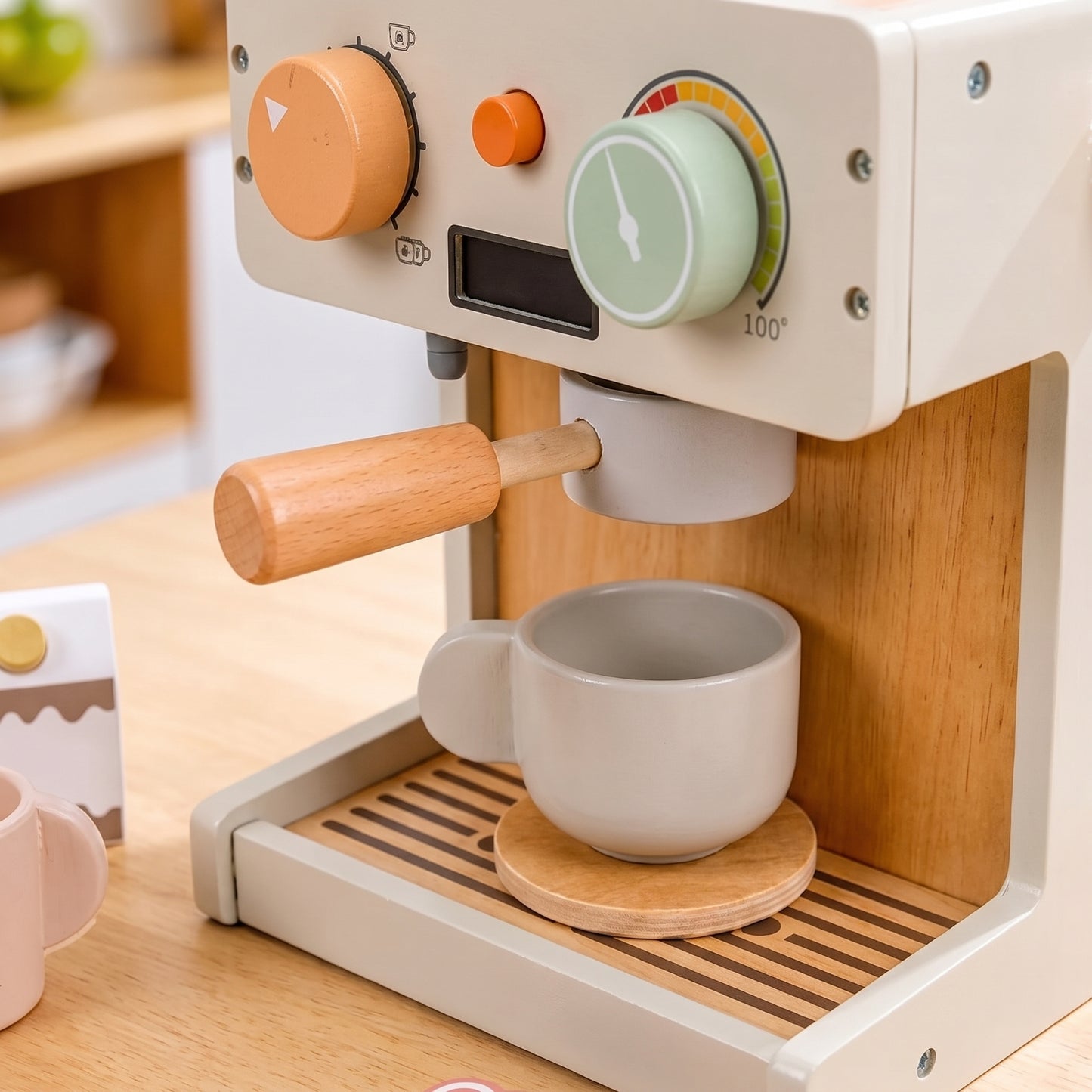 Little Manta Barista Wooden Play Set