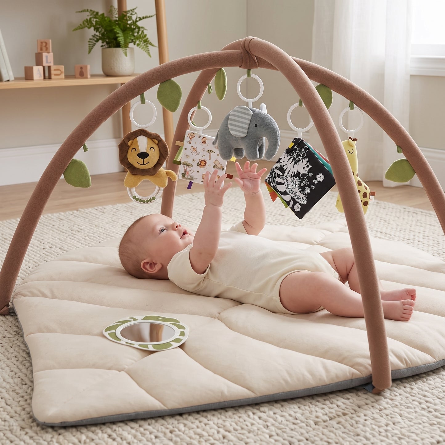 Little Manta Fern Baby Play Gym