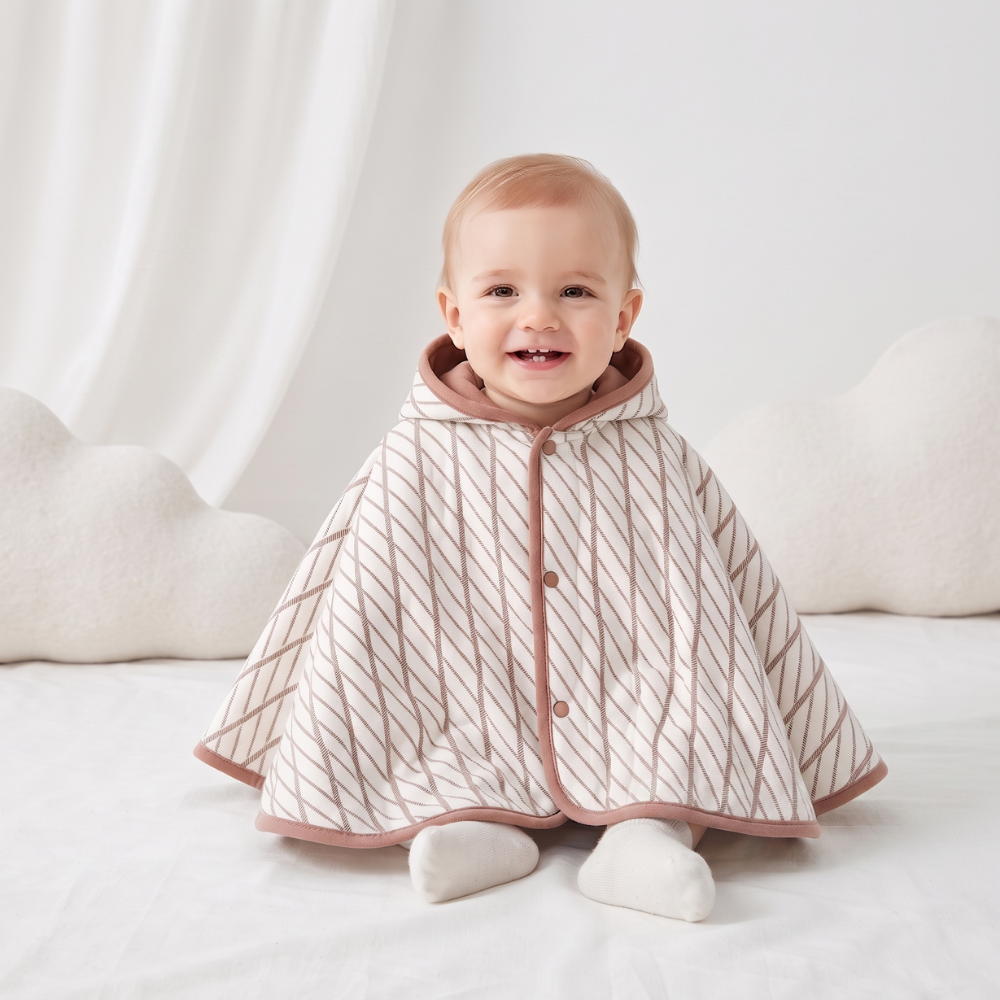 Little Manta Baby Hooded Cape