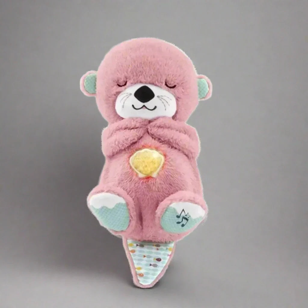 Little Manta Breathing Otter Plush Toy