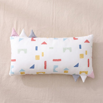 Little Manta Willow Baby Pillow side view