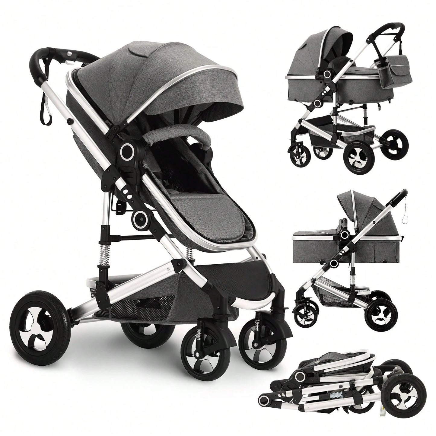 Little Manta 2-in-1 Baby Stroller