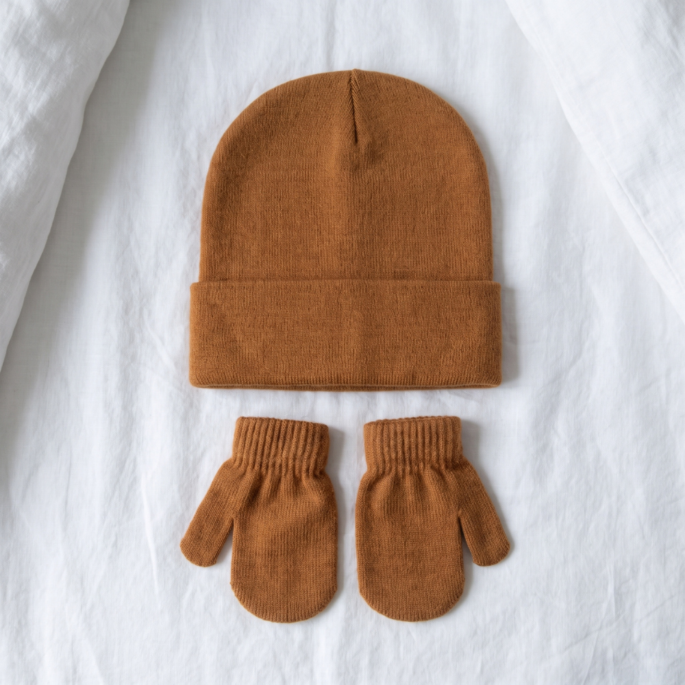 Little Manta Baby Hat & Mittens Set