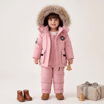 Little Manta Puffer Jacket Set