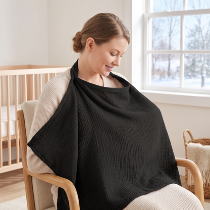 Little Manta Cotton Nursing Cover Towel