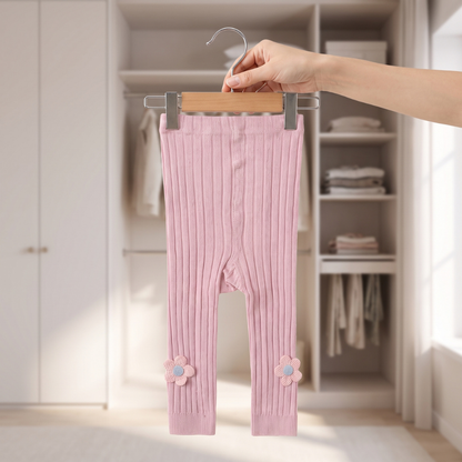 Little Manta Baby Knit Leggings