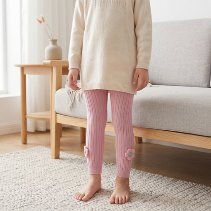 Little Manta Baby Knit Leggings