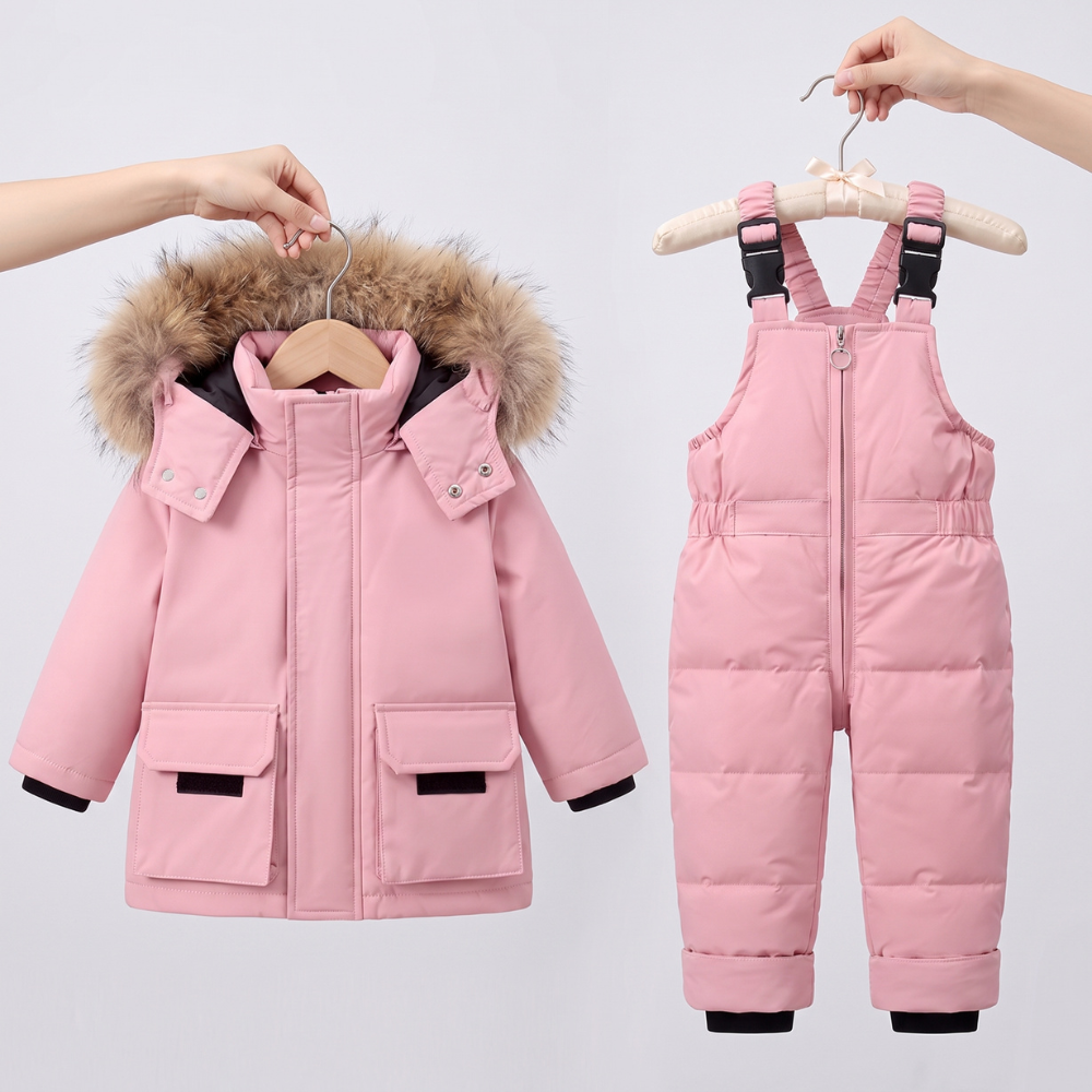 Little Manta Baby Puffer Jacket Set