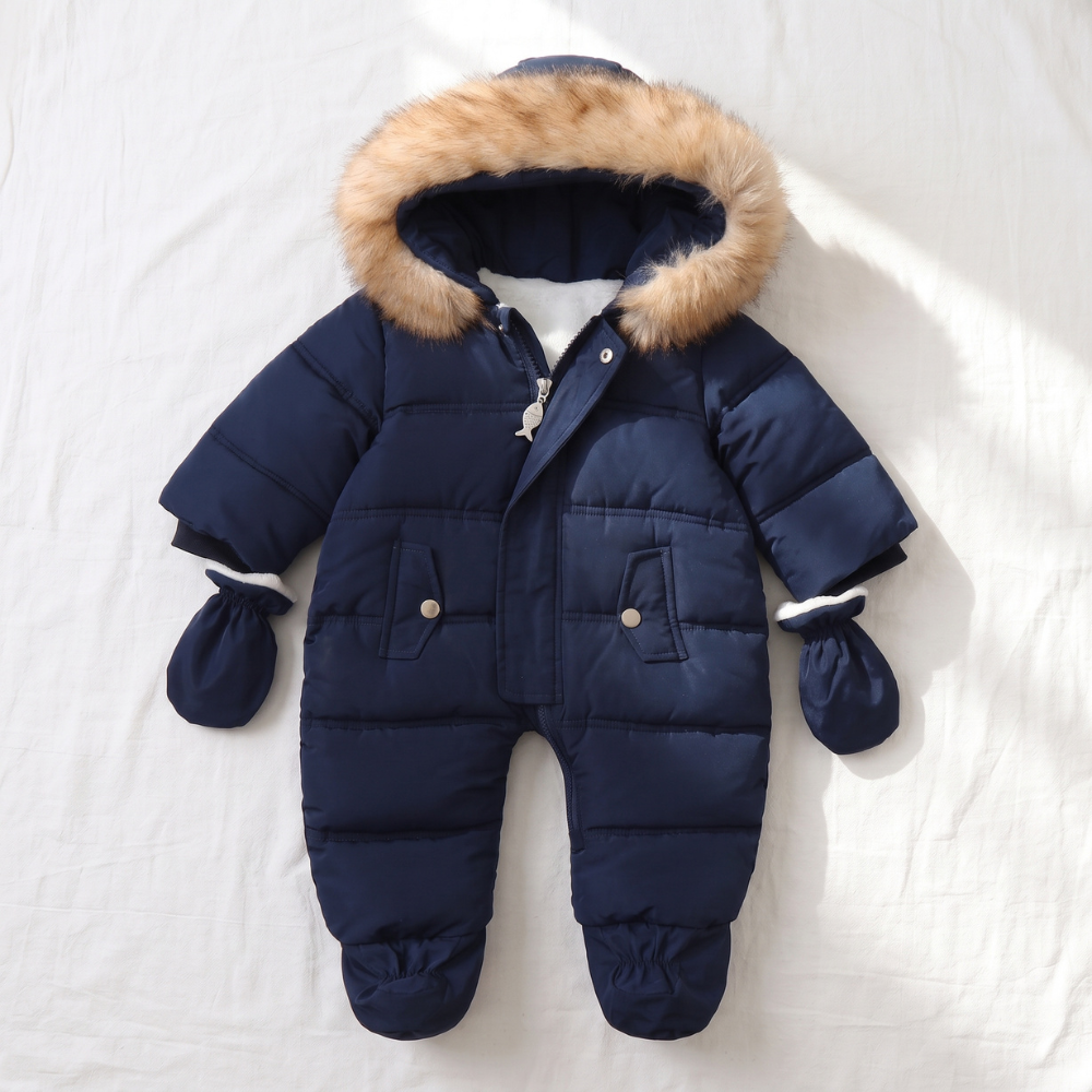 Little Manta Hooded Winter Romper