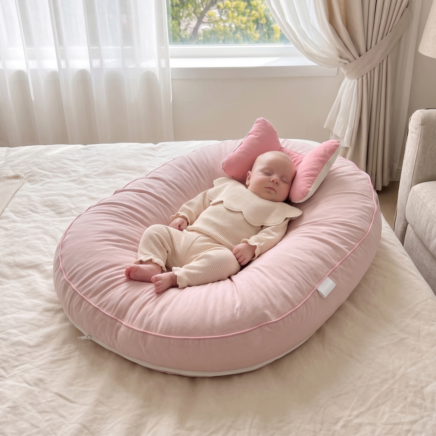 Little Manta Ribbon Baby Lounger