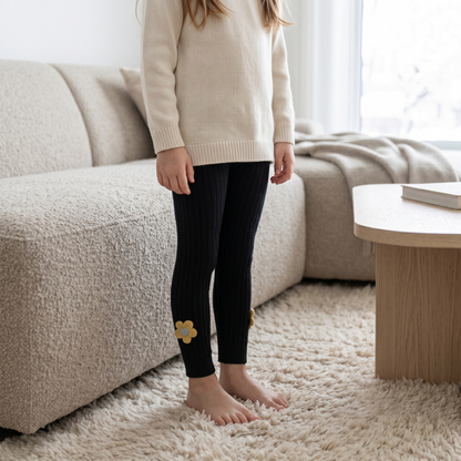Little Manta Baby Knit Leggings