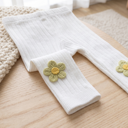 Little Manta Baby Knit Leggings