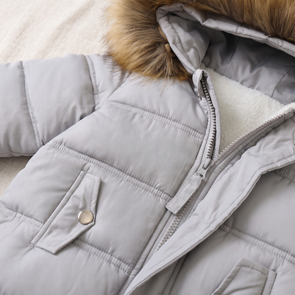 Little Manta Hooded Winter Romper