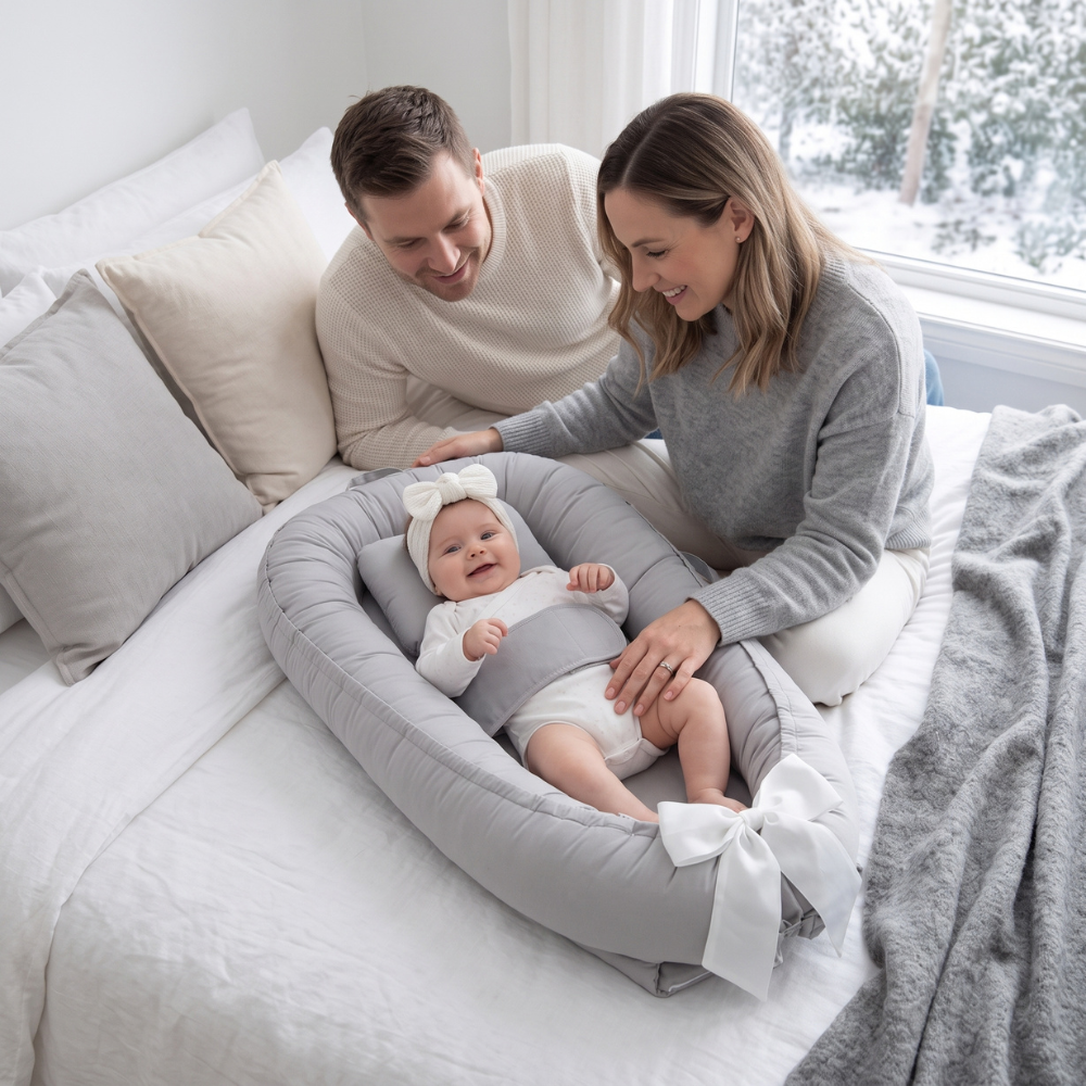 Little Manta Swaddle Wing Baby Lounger