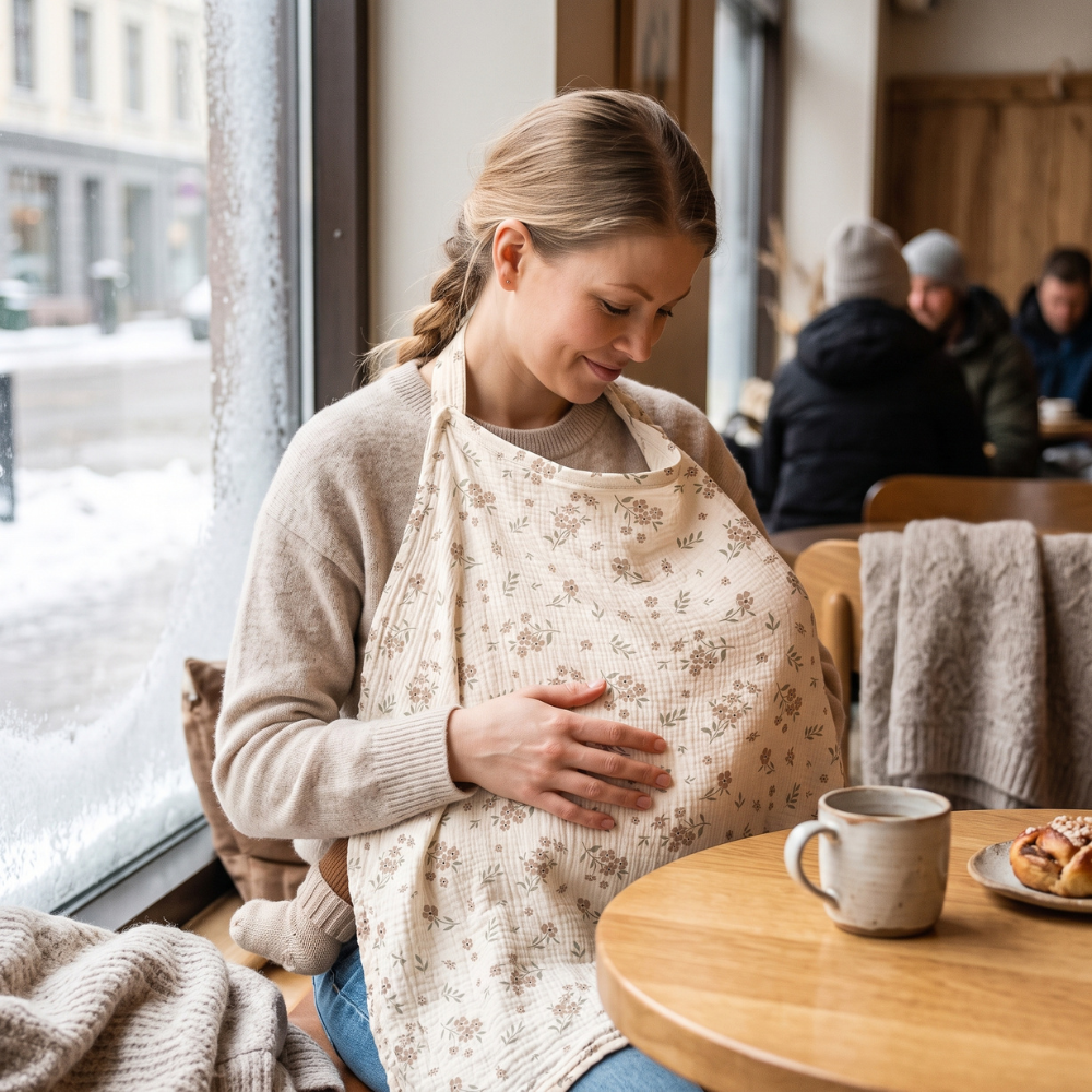 Little Manta Cotton Nursing Cover Towel