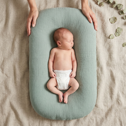 Little Manta Pastel Baby Lounger Nest
