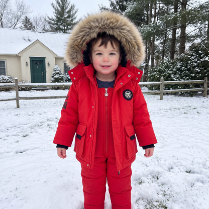 Little Manta Puffer Jacket Set