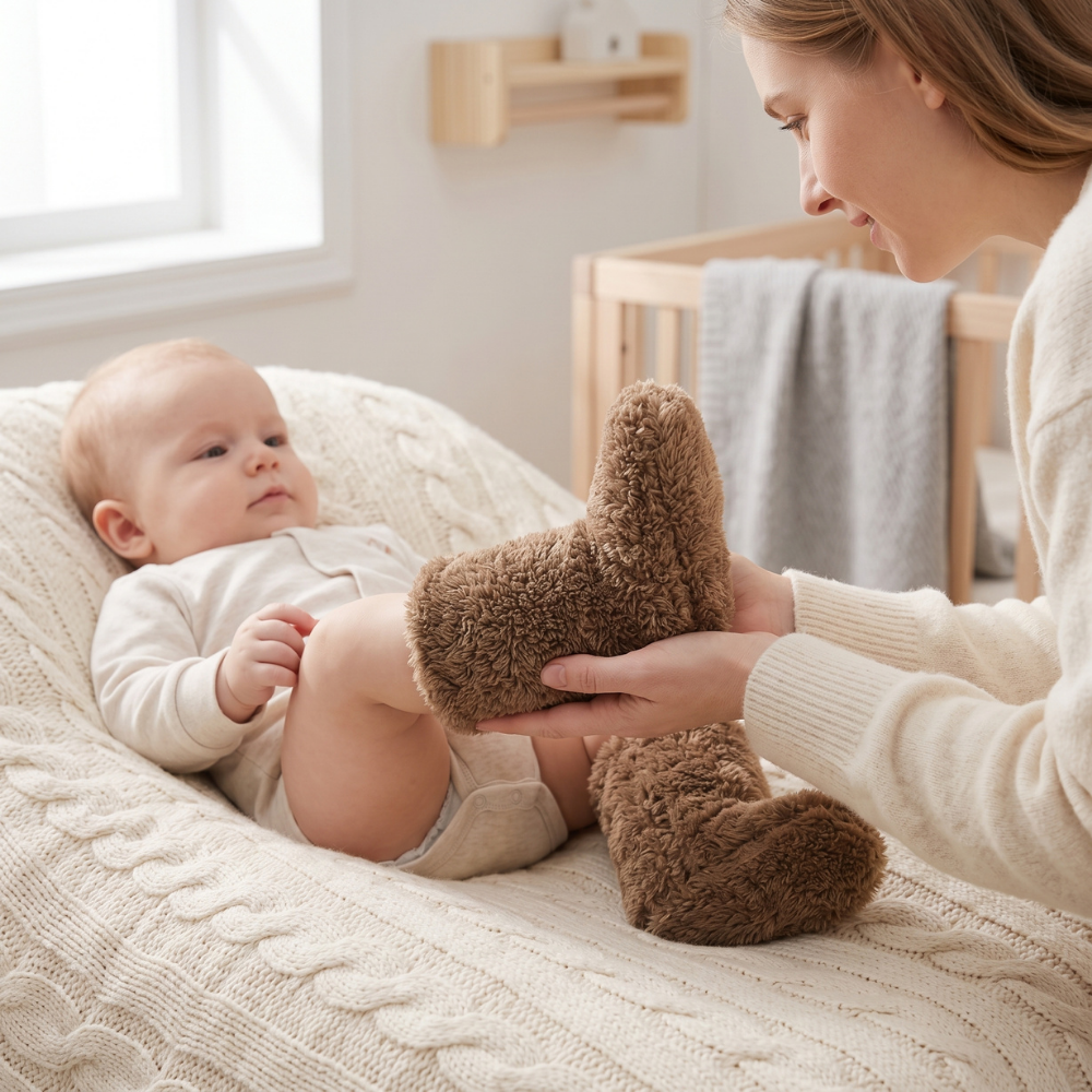 Little Manta Baby Cotton Uggs