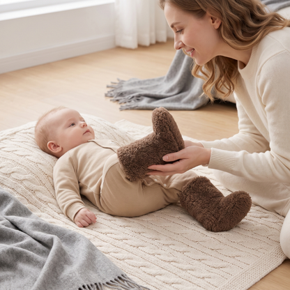 Little Manta Baby Cotton Uggs
