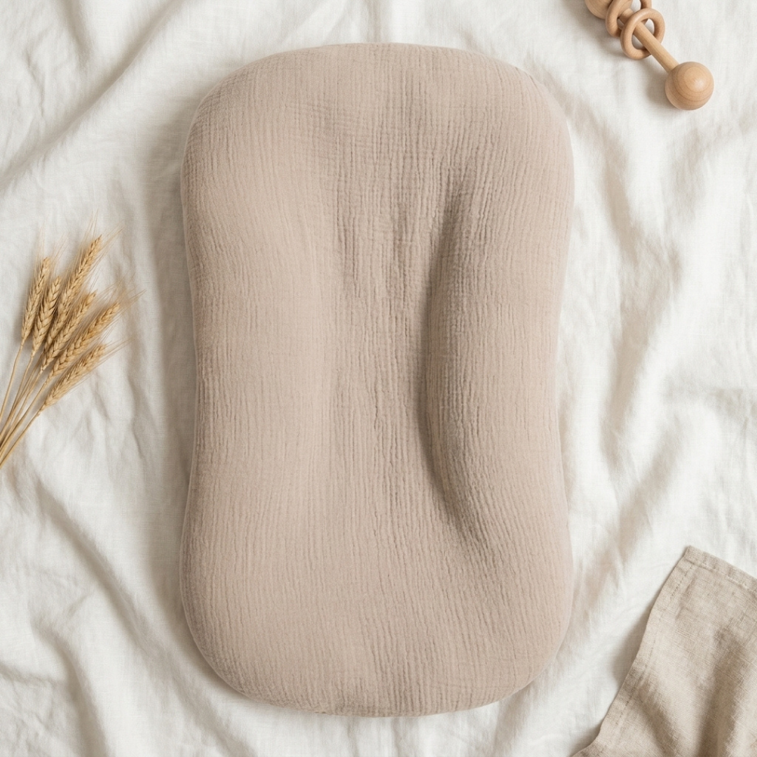 Little Manta Pastel Baby Lounger Nest