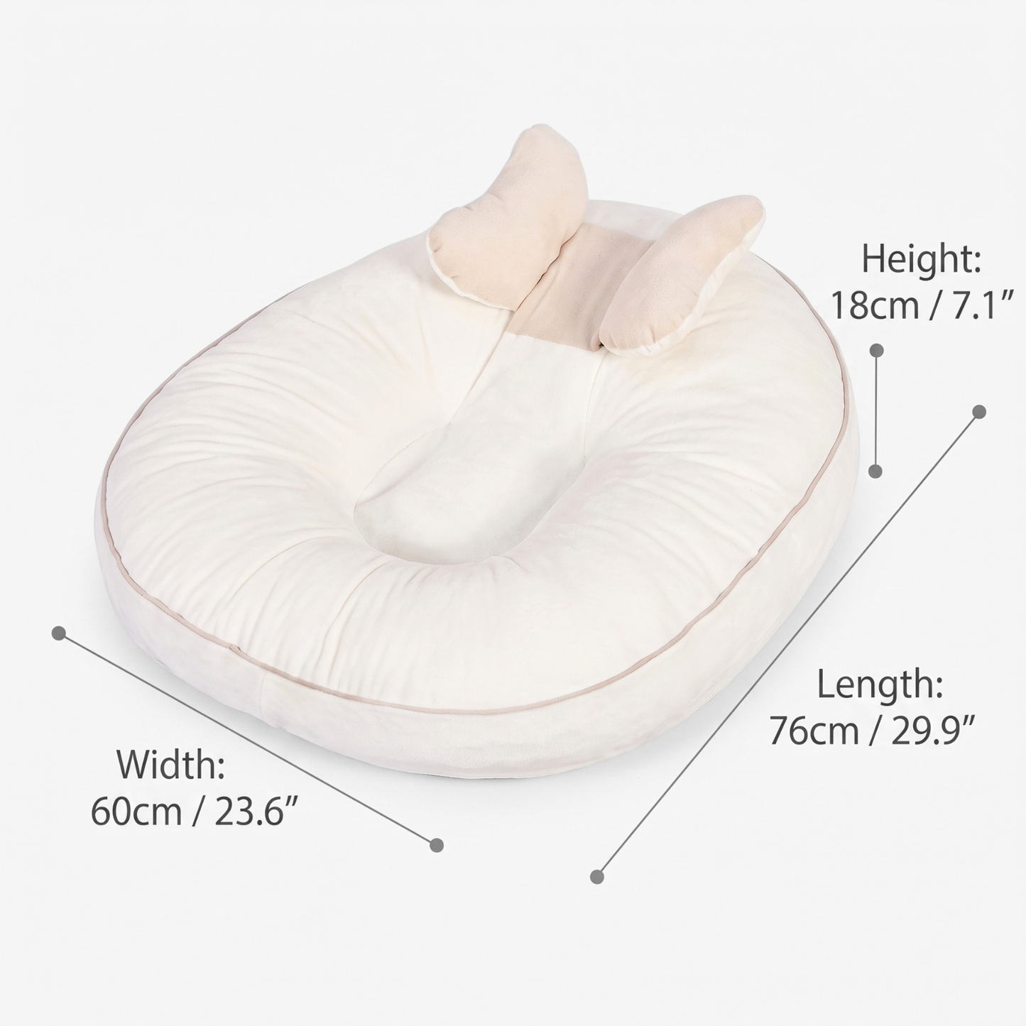 Little Manta Ribbon Baby Lounger