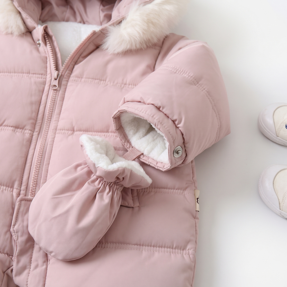 Little Manta Hooded Winter Romper