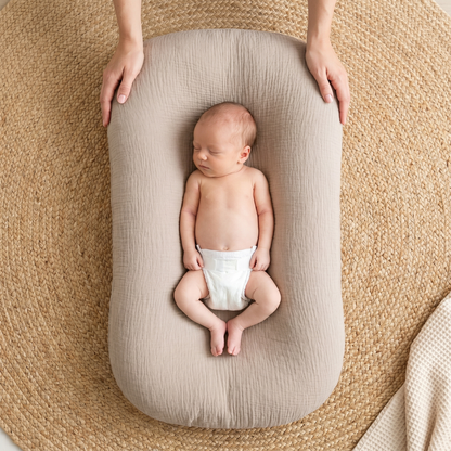 Little Manta Pastel Baby Lounger Nest