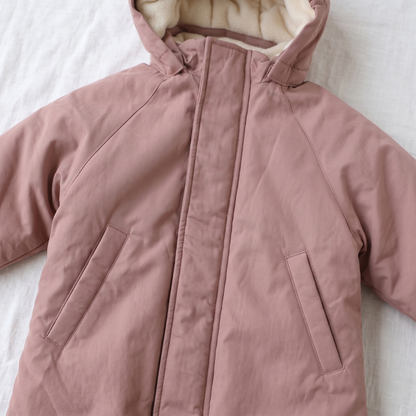 Little Manta Hooded Baby Snowsuit