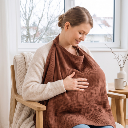 Little Manta Cotton Nursing Cover Towel