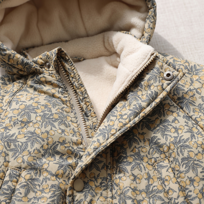 Little Manta Hooded Baby Snowsuit