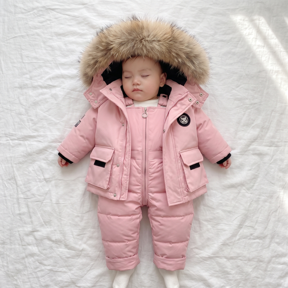 Little Manta Baby Puffer Jacket Set