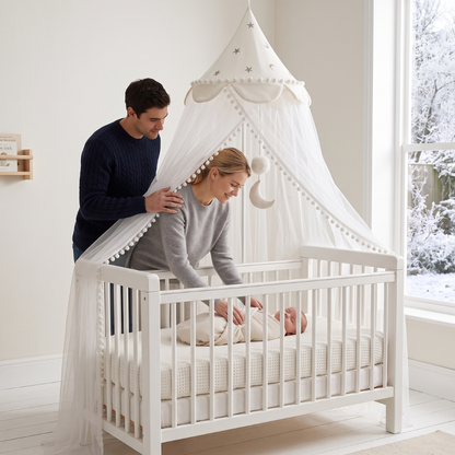 Little Manta Baby Crib Mosquito Net