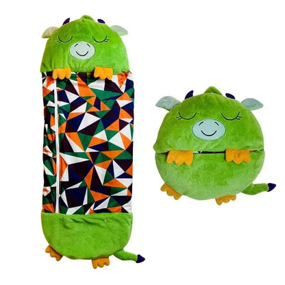 2 in 1 Plush Cuddle Toy and Kids Sleeping Bag