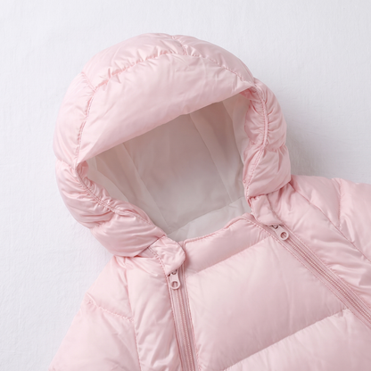 Little Manta Hooded Baby Snowsuit