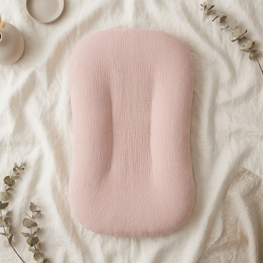 Little Manta Pastel Baby Lounger Nest