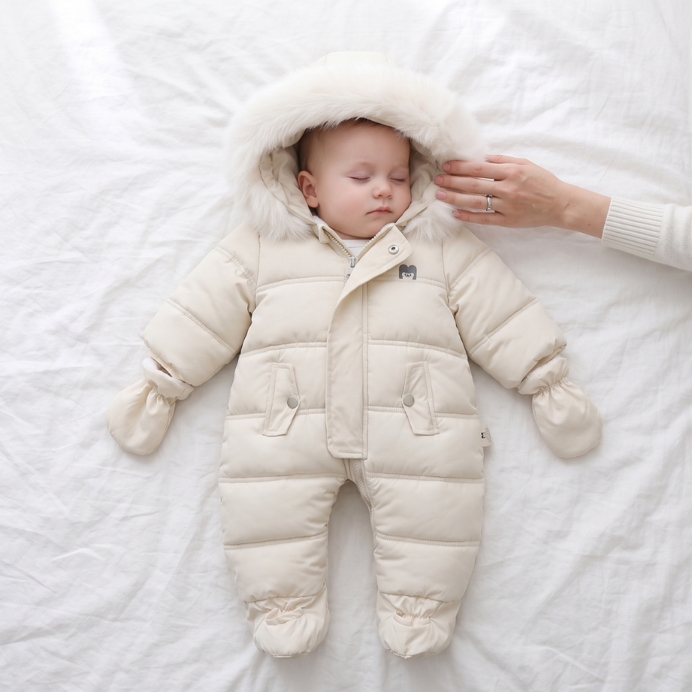 Little Manta Hooded Winter Romper