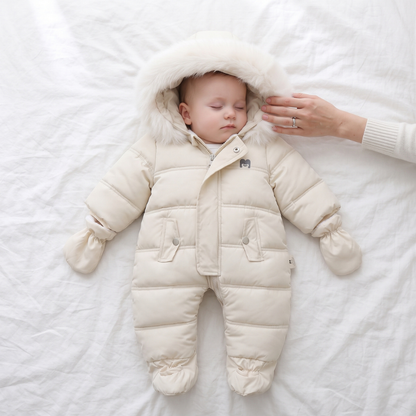 Little Manta Hooded Winter Romper