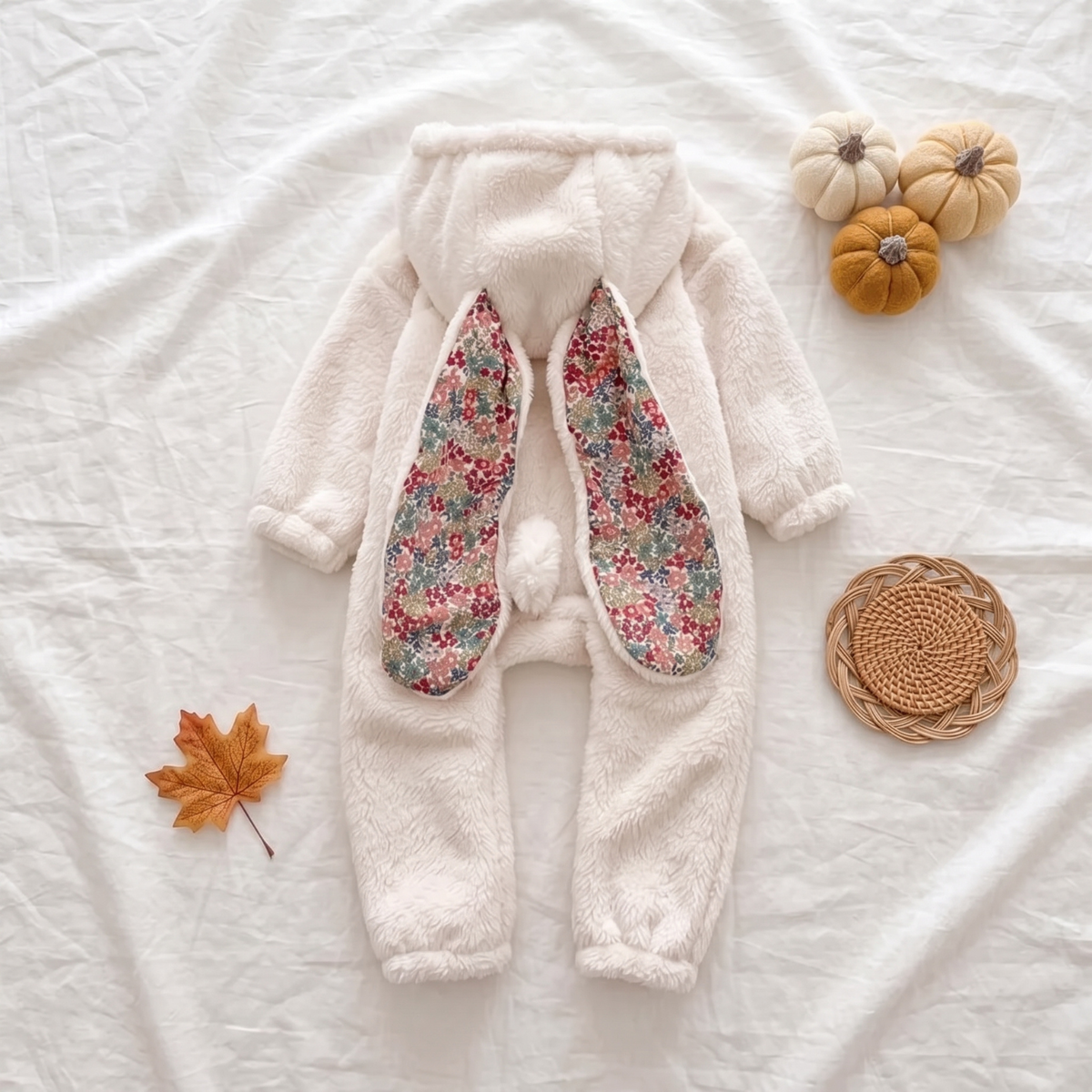 Manta Plush Bunny Romper