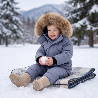 Little Manta Baby Puffer Jacket Set