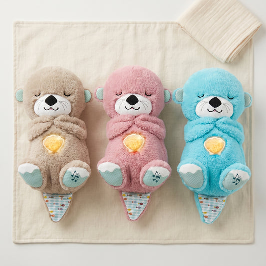 Little Manta Breathing Otter Plush Toy