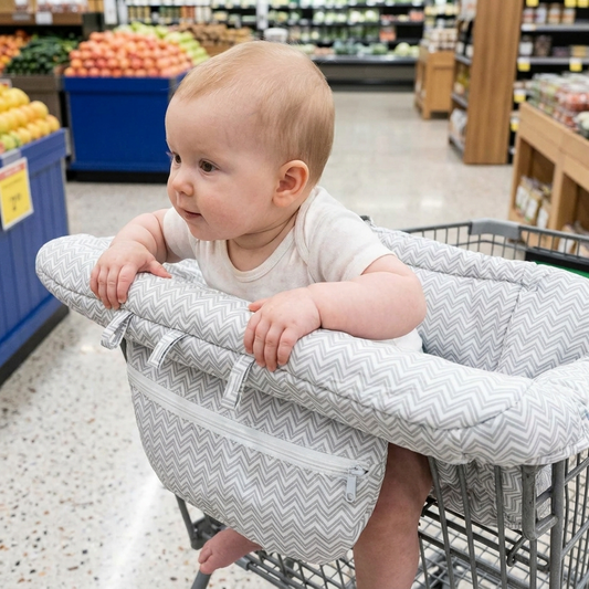 2 in 1 Baby Shopping Cart Cover