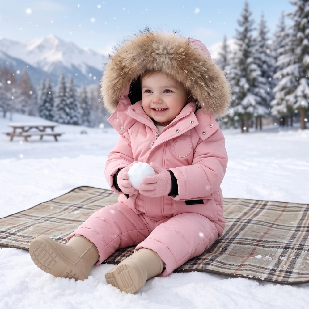 Little Manta Baby Puffer Jacket Set