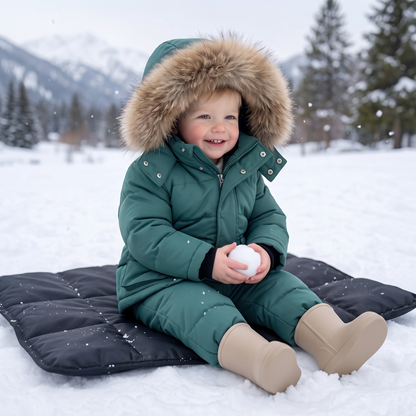 Little Manta Baby Puffer Jacket Set