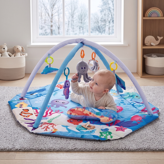 Little Manta Sensory Baby Play Gym