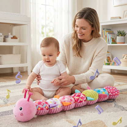 Musical Caterpillar Sensory Baby Toy