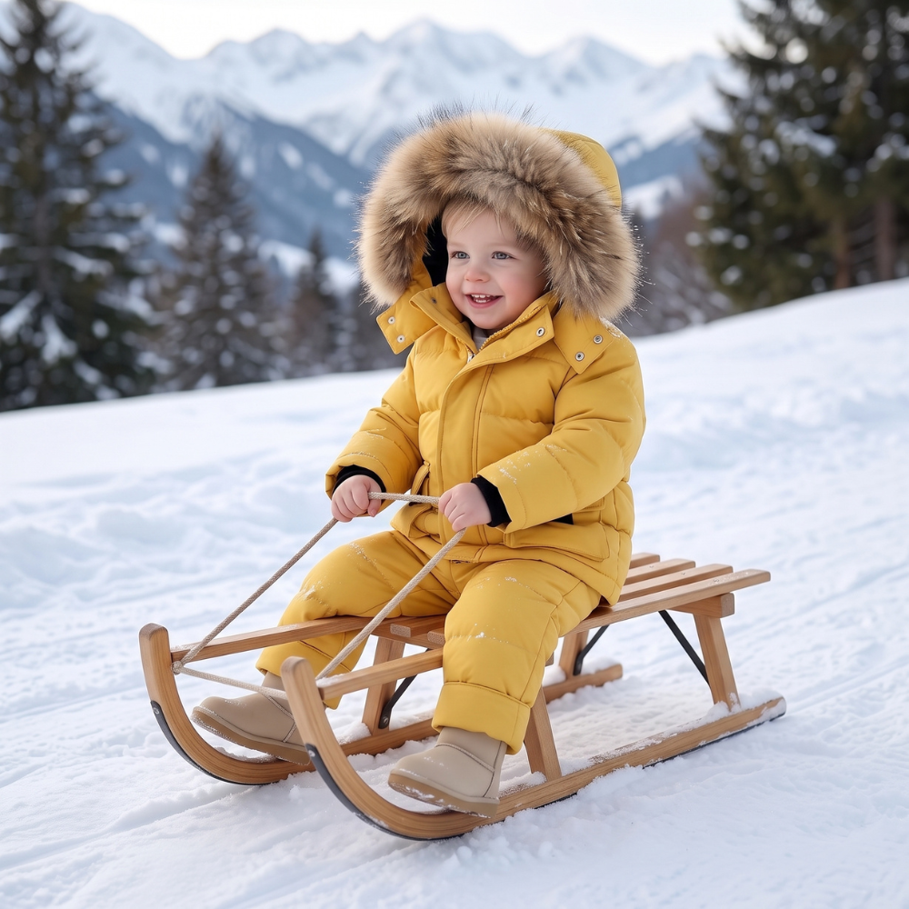 Little Manta Baby Puffer Jacket Set