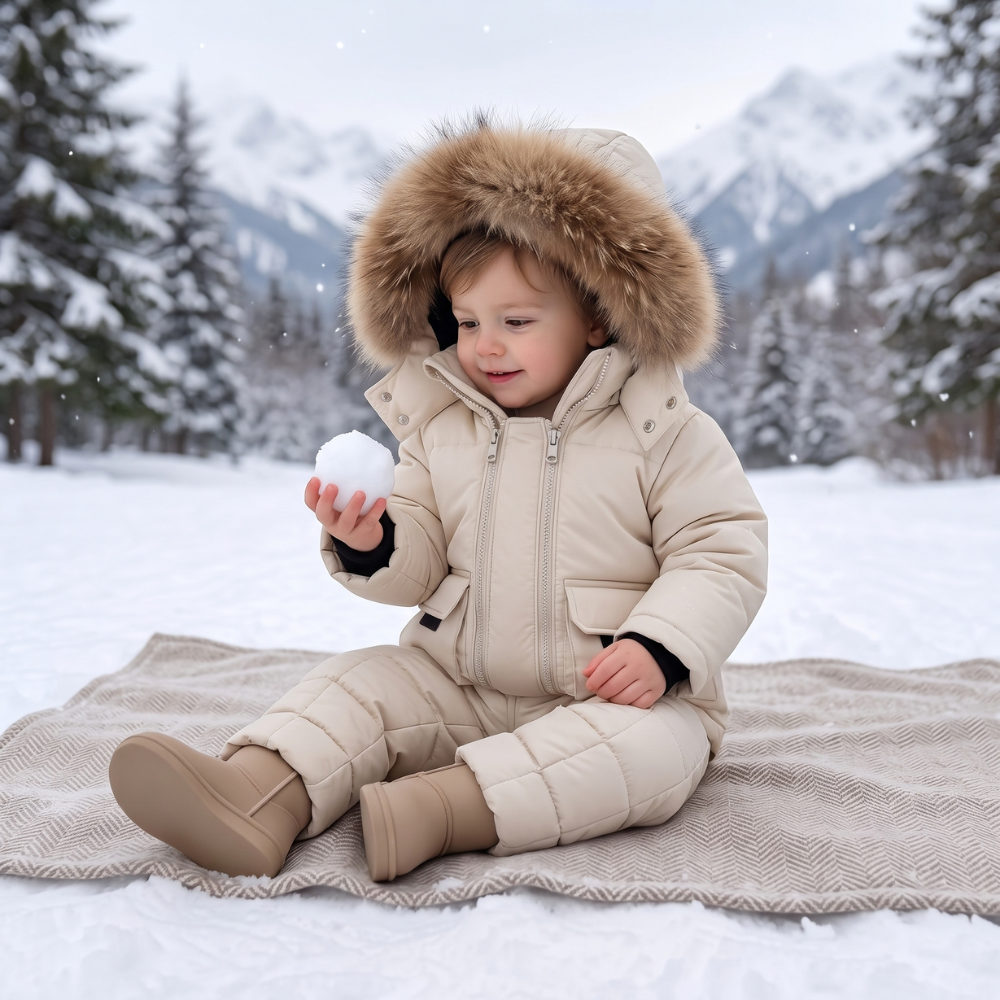 Little Manta Baby Puffer Jacket Set