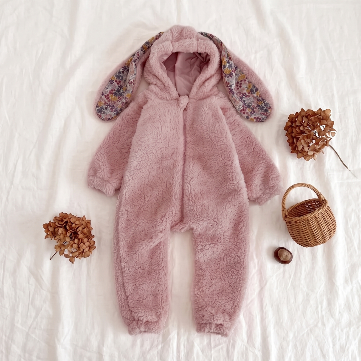 Manta Plush Bunny Romper